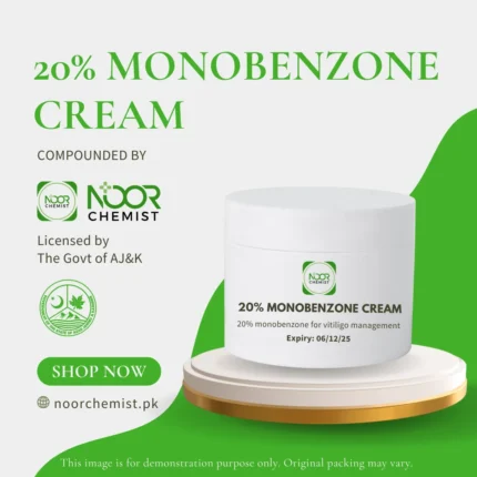 20% Monobenzone Cream Compounding by Noor Chemist