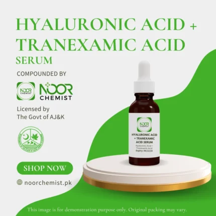 Hyaluronic Acid + Tranexamic Acid Serum Compounding by Noor Chemist