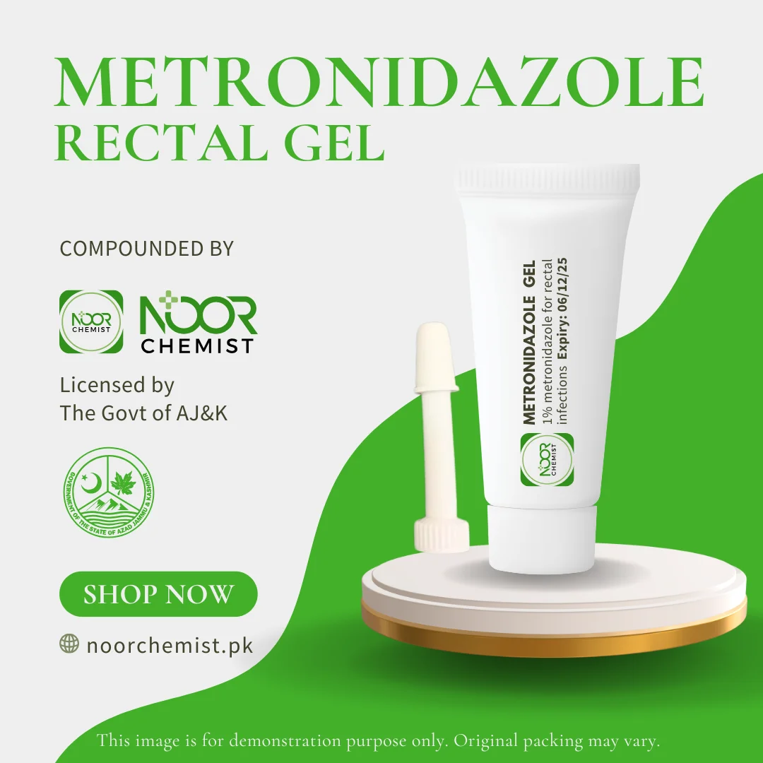 Metronidazole Rectal Gel by Noor Chemist Compounding Pharmacy Metronidazole Rectal Gel by Noor Chemist Compounding Pharmacy