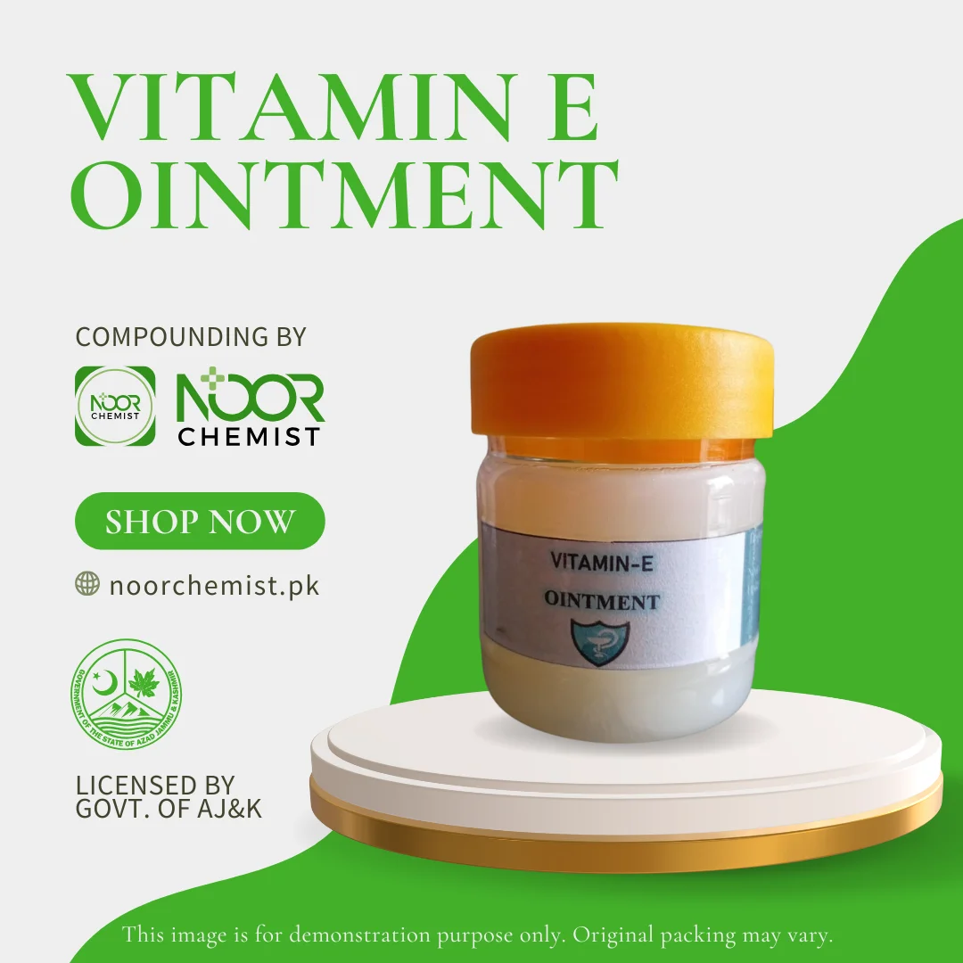 Vitamin E Ointment by Noor Chemist Compounding Pharmacy Vitamin E Ointment by Noor Chemist Compounding Pharmacy
